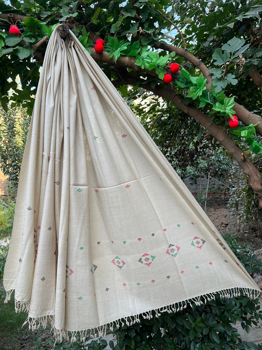Khaki - Ladies Khaddi Embroidery | KKC07