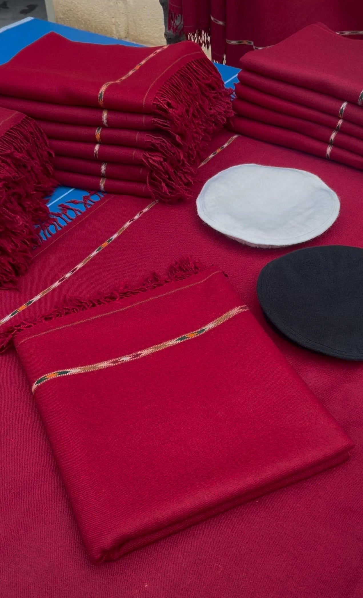 Mehroon | Swati Shawl l Pure Wool | 550 g