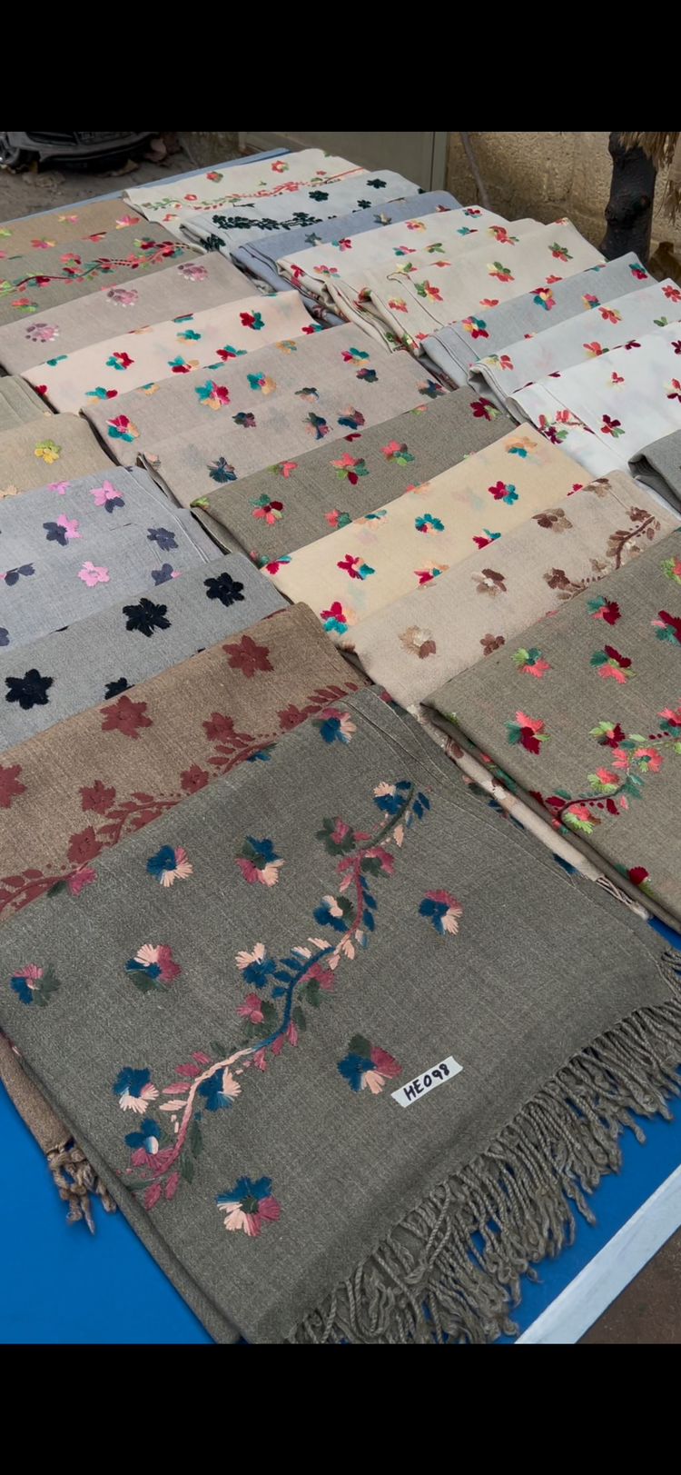 Special Hand Embraided  Swati Woolen Shawls