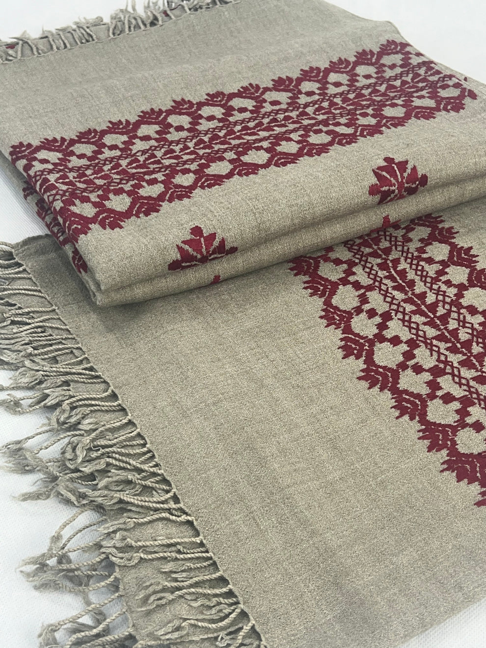 Special Hand Embraided  Swati Woolen Shawls