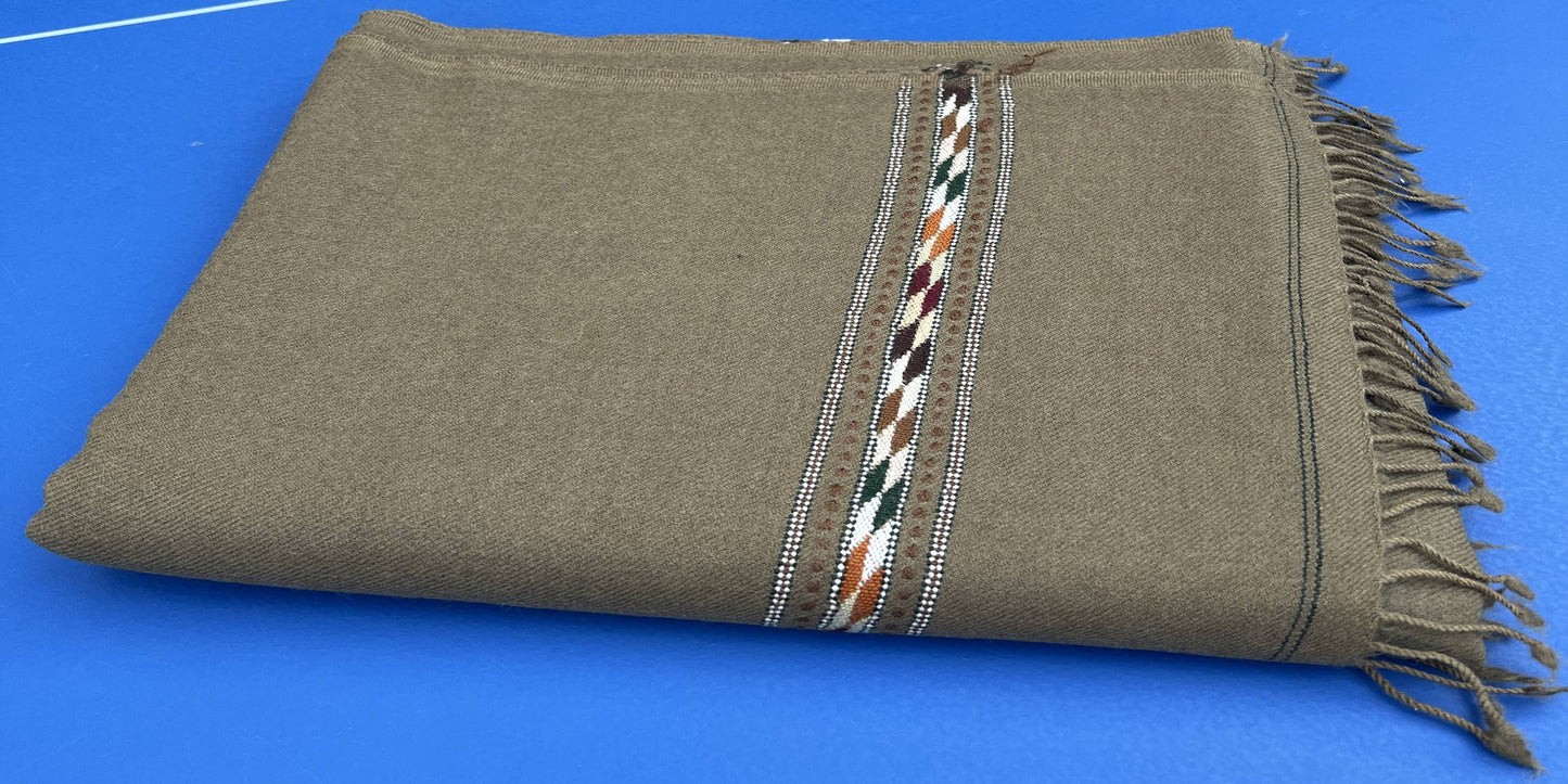 Angoori | Saidaar Handmade Swati Woolen Shawl | Pure Wool | 48PW10
