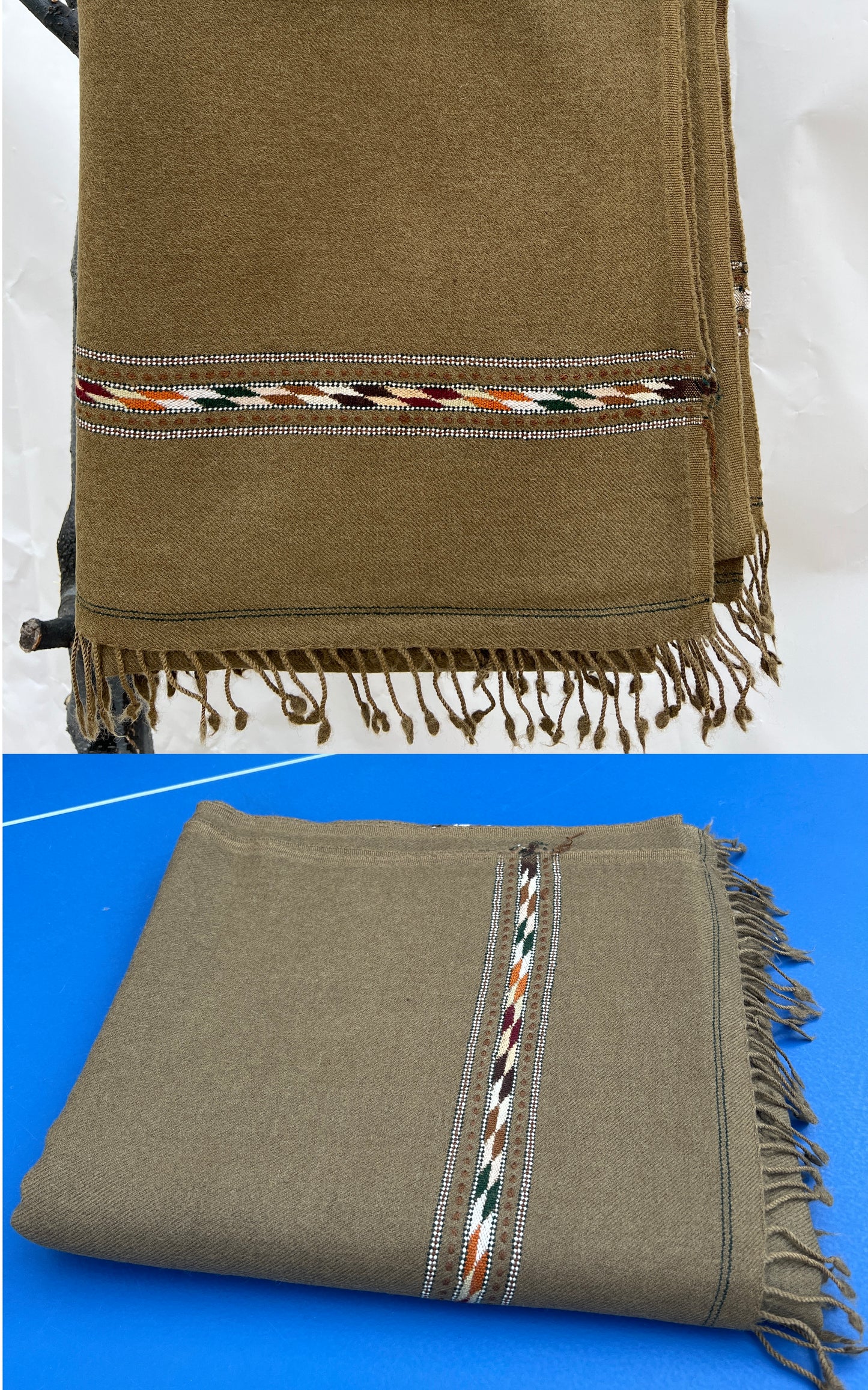 Angoori | Saidaar Handmade Swati Woolen Shawl | Pure Wool | 48PW10
