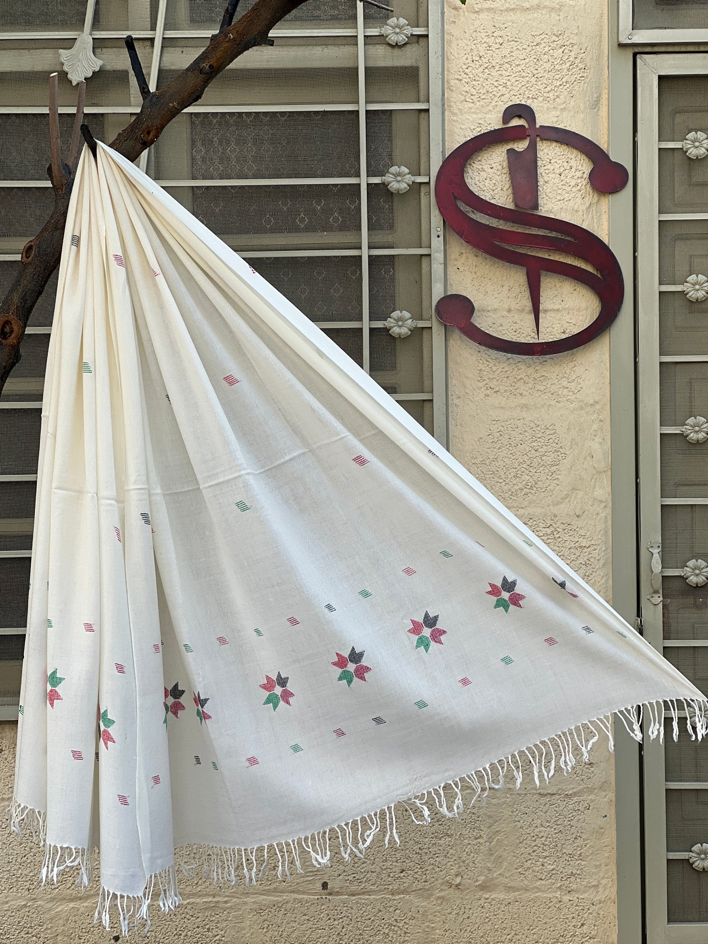 Swati Shawl | Khaddi Embroidery | KKW03