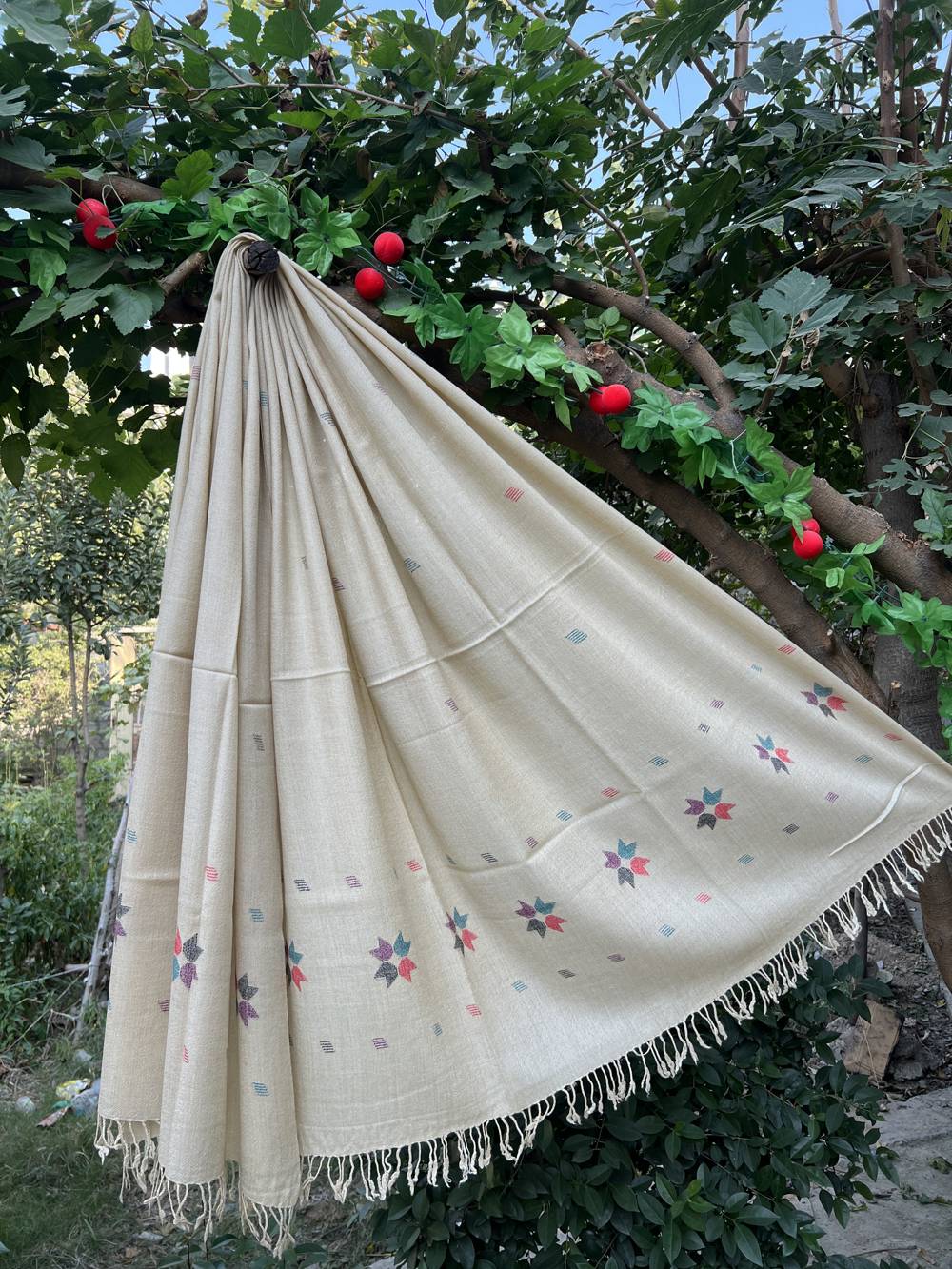 Swati Shawl | Khaddi Embroidery | KKC13